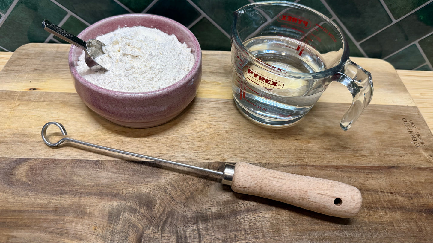 The Dutch Sourdough Starter Whisk | The sourdough starter stirrer